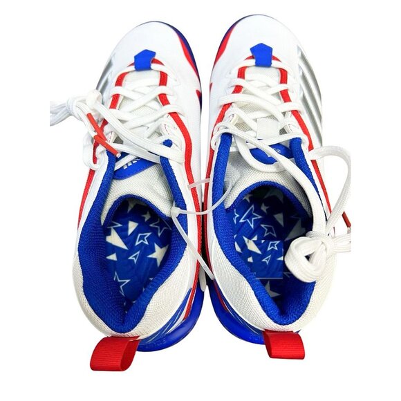 Adidas Icon 6 Bounce USA All Star Game Baseball Cleats GZ0452 Men’s Size 16 New - Picture 10 of 12